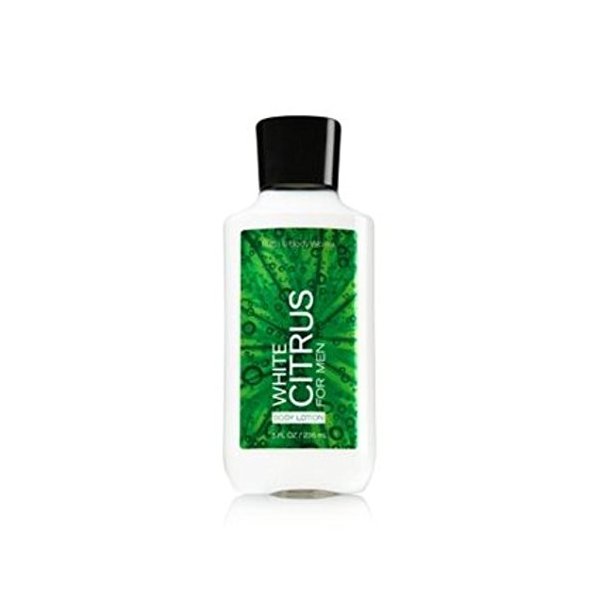 Bath and Body Works White Citrus for Men Body Lotion 8 Oz- New (8 Ounce)