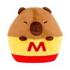 PUPUPANDA Cute French Fry Capybara Plush Pillow,Soft Capybara Food Plushies Toy,Kawaii Capybara Stuffed Animal Birthday Gift