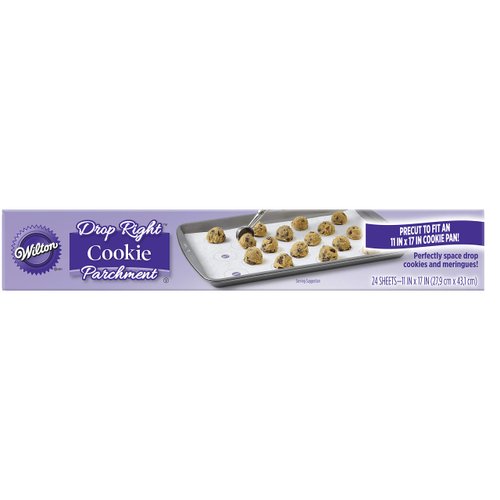Wilton Pre-Cut Printed Parchment Paper Sheets, 11" x 17"