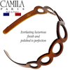 Camila Paris MP307 French Headband for Women, Strong Hold Grip Women's Hair Band, Very Flexible, No Slip and Durable Styling Girls Hair Accessories, Made in France with Cellulose