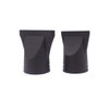 2Pcs(Non-Universal) Professional Plastic Hair Dryer Diffuser Drying Cover Narrow Concentrator Replacement Blow Flat Hairdressing Salon Styling Tool Special for Outer Diameter 4.5cm (Black)