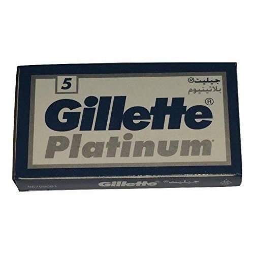 100 GILLÈTTE Platinum Double Edge Razor Blades Made in Russia