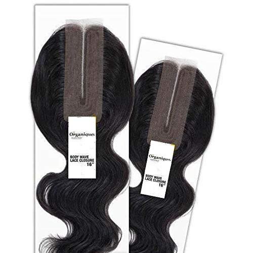 BODY WAVE LACE CLOSURE 16" (1B Off Black) - Shake-N-Go Organique Mastermix Synthetic Weave