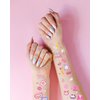 Pink Sleepover Party Temporary Tattoos for Girls - 78 Styles Slumber Party Birthday Supplies, Spa Party Cute Decorations, Sleepover Party Activity Favors Accessory