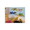 RoomMates RMK2330SCS Construction Trucks Peel and Stick Wall Decals