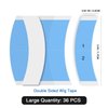 Yunle Lace Front Wig Tape Double Sided Wig Tape for Lace Wigs 36 PCS Strong Adhesive Tape Waterproof Lace Tape for Wigs Toupee Hairpiece Blue 1/2