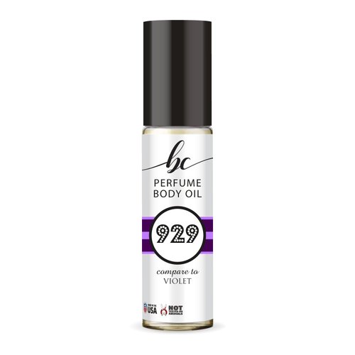 BIOCURA BC Perfume 929 Inspired by Violet For Women & Men Fragrance Body Oil Roll-On 0.3 Fl Oz/10ml