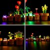 ManKiaPro LED Light Lighting Kit for Lego 10329 Icons Tiny Plants Building Blocks Model(Lights Only, No Lego Set)