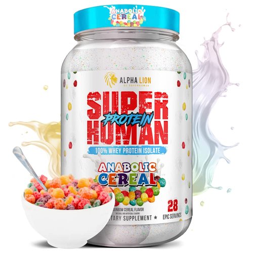 ALPHA LION Superhuman Whey Protein Powder, Great Tasting Pure Whey Protein Isolate, Low Carb, Low...