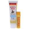 Burts Bees Hive Favorites Kit - Beeswax Unisex 0.15oz Beeswax Lip Balm with Vitamin E and Peppermint, 1oz Body Lotion with Milk Honey 2 Pc Multi-colored
