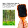 RAIN’S SECRET Hair Brushes for Women Men Kid,Natural Wooden Paddle Hair Brush, Wet/Dry Hair Smoothing Massaging Detangling,Scalp Massage, Perfect Hair Care Tool