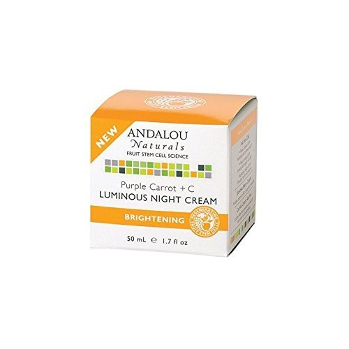 Andalou Naturals Night Cream Prpl Crrt+C 1.7 Oz