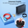 Dnkeaur Switch Dock for Nintendo Switch & OLED, USB C to HDMI Adapter Cable for Nintendo Switch Dock, Type-C to HDMI Conversion Cable Replaces The Original Switch Dock Station for TV Projection Screen