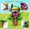 Little Shop of Horrors Audrey 2 Piranha Plant Building Blocks Compatible with Lego Sets for Boys 8-14, Adults and Christmas, 327 Pcs Openable Mouth Cannibal Flower Monster, Creative Gift for Movie Fan