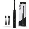 AquaSonic Pulse – Ultra Whitening Electric Toothbrush w Activated Charcoal Whitening Bristles – Sonic Rechargeable toothbrush – 3 Modes & Smart Timers – Lasts 45 days – Home & Travel Toothbrush