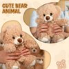 Jenaai 8 Pcs 10 Inches Stuffed Animal Bear Bulk Valentine's Day Gift Soft Cute Baby Shower Bear Small Stuffed Plush Toys for Girls, Boys, Back to School Birthday Wedding Party(Classic Style)