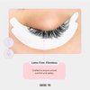 Curacoro Biogel Eye Pads For Eyelash Extension | Under Eye Pads Eyelash Extension Supplies | Soft Sticky Pads for Sensitive Skin during Eyelash Perm Lamination, Lash Extensions Remover (10 Pairs)