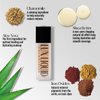 BaeBlu Organic Aloe-Based LUX Liquid Foundation, Natural Vegan Gluten-Free Made in USA, Hazelnut