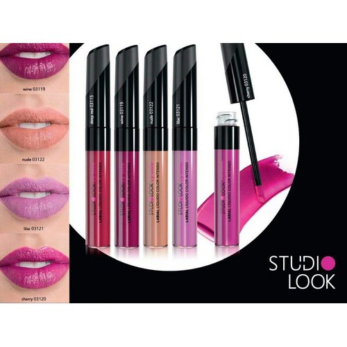 Cyzone Studio Look Intense Color Liquid Lipstick, Long Lasting High Fixing, Color: Rose Nude