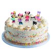 Minnie Mouse Cake Topper Birthday Party Supplies - Bundle with 5 Minnie Mouse Cake Toppers, Stickers, Tattoos, More | Minnie Mouse Party Favors