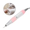Nail Drill Pen, Nail Drill Handle Handpiece, Nail Drill Handpiece, Handpiece for Nail Drill Machine, Handpiece Replacement Nail Drill Machine Part Metal Grinding Polishing Pen Nail Art Accessory