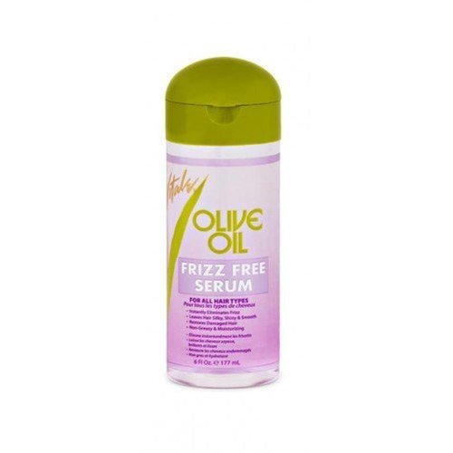 Vitale Vitale olive oil frizz free serum 6 fluid ounce, Purple, 6 Fl Ounce