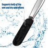 Mudder 2 Pieces Stainless Steel Pedicure Foot File Callus Remover Foot Scrubber Feet Rasp with 20 Replaceable Coarse/Fine Double Side Reusable Pads for Foot Care Cracked Skin Callus Remover Tool