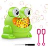 Automatic Bubble Machine, Bubble Blower Toys for Kids, Frog Bubble Blower Machine Make Over 500 Bubbles per Minute for Birthday Party, Wedding, Indoor and Outdoor Games
