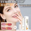 LINEDSON Organic Turmeric Lip Balm All-Day Moisturizing, Balancing, Soothing for Dry Lips Lip Balm With Turmeric Root Natural Ingredients Even Lip Tone 5g