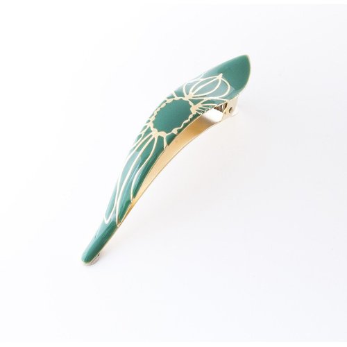Ficcare Maximas Hair Clip Lotus Sea Green - size Small