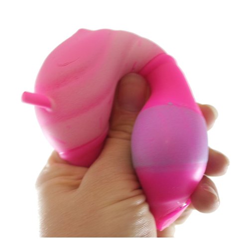 Frappe and Bubble Tea Set - 2 Ice Cream Drink Squishy Squeeze Stress Ball Soft Doh Filling - Like Shaving Cream - Sensory, Fidget Toy (Random Colors)