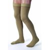BSN Medical 115400 JOBST for Men Compression Hose, Thigh High, 20-30 mmHg, Closed Toe, Small, Khaki