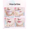 PETITFEE Aura Quartz Hydrogel Lip Mask 5ea - Moisturizing Lip Mask with Retinol, Peptide, Collagen, PDRN, Bakuchiol, Anti-aging Lip Care for Dry Lips, Reduces Laugh Lines, Smooth and Plump Lips