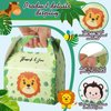 Marspark 24 Pcs Animal Party Favor Treat Box Safari Party Bags Zoo Party Favor Candy Goodie Gift Box for Kids Baby Shower Jungle Theme Party Supplies Birthday Party Decorations