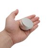 1 Ounce Aluminum Tin Jar Refillable Containers 30ml Aluminum Screw Lid Round Tin Container Bottle for Cosmetic,Lip Balm, Cream, 12 Pack.