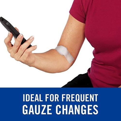 Nexcare Gentle Paper Tape 1 Inch X 10 Yards - 2 ct, Pack of 4