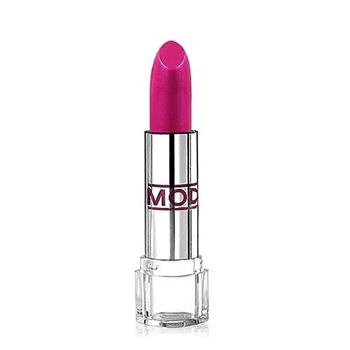 MODE Lustre Lipstick, Hydrating Creamy Pigment Rich Lip Color, Moisturizing Sweet Almond, Cherry, Avocado Natural Fruit Oils & Organic Shea Butter, No Cruelty – Frost 67 – Magenta Fuchsia Pearl .13 oz