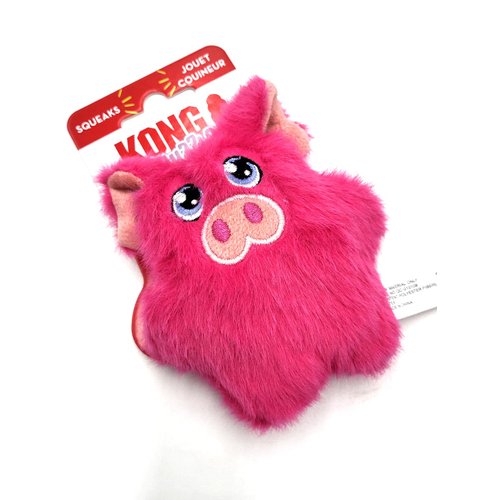 KONG Snuzzles Kiddos Mini Squeaker Dog Toy Extra Small (Pig)