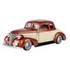 Motormax 1939 Chevrolet Coupe Lowrider 1:24 Diecast Model Brown/Cream Get Low Series 79028 by All Star Toys