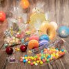 Labeol 300pcs Cellophane Treat Bags with Ties, Clear Goodie/Gift Bags For Candy, Cookie, Party Favor, Packaging, 6X9 5X7 4X6