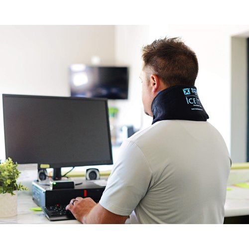 Cold & Hot Therapy System Ice Pack - Ice It! ® MaxCOMFORT™ (Neck Wrap (510)) – from Battle Creek Equipment, Hot & Cold Therapy Items Since 1931