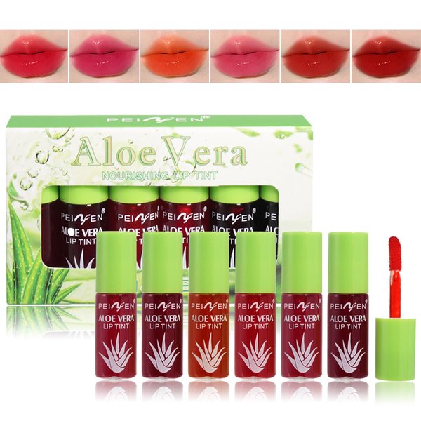 Tiejdhr 6 Colors Lip Gloss Set, Mini Liquid Lip Oil Tinted, Red Non-Stick Cup Hydrating Lip Tint for Cheek Women, Moisturizing Waterproof Long Wear Plump High Pigment & Vivid Color (SET B)
