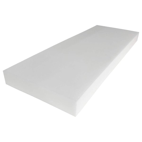 Foamma 1" x 24" x 84" High Density Upholstery Foam Padding, Thick-Custom Pillow, Chair, and Couch Cushion Replacement Foam, Craft Foam Upholstery Supplies, Foam Pad for Cushions and Seat Repair
