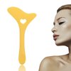 Stencil, Stencils, Silicone Stencils Wing Tips Eyebrow Pencil Stencil Reusable Lazy Quick Eye Makeup Makeup Applicator Tool for Makeup Artist(Yellow)