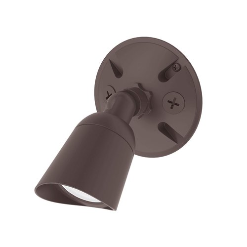 WAC Lighting, Endurance Single Spot Energy Star 15W LED Spot Light 3000K in Bronze