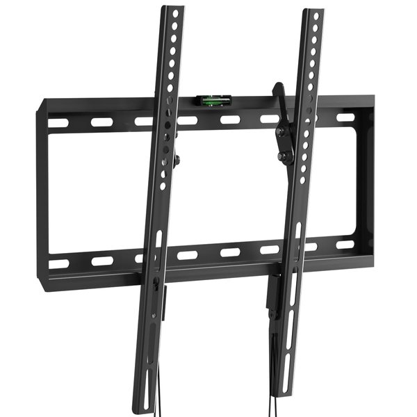 Suptek Tilt TV Wall Mount for Most 26-60 inch LED, LCD and Plasma TV, Max 400x400mm VESA and 99lbs Load Capacity, Fits Studs 16" Apart, Low Profile