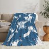 Dolphin Blanket Warm Soft Cozy Dolphin Throw Blanket Gifts for Women Girls Boys Super Plush Fluffy Dolphin Stuff Fleece Flannel Gifts Blankets for Kids Adults 50"X40"