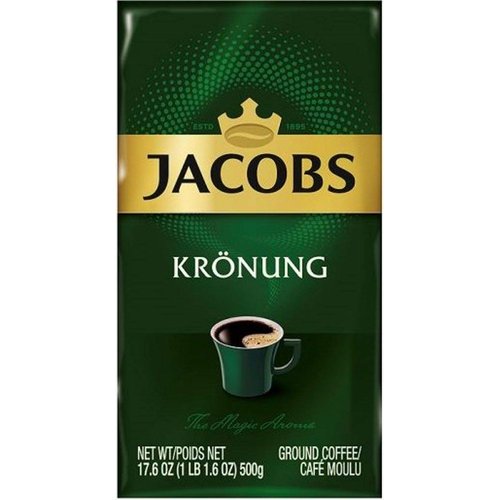 Jacobs Kronung Ground Coffee 500 Gram / 17.6 Ounce (Pack of 1)