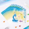 WERNNSAI Science Party Supplies Set - 48 Pcs Science Theme Party Tableware Set Disposable Scientist Dinner Dessert Plates Napkins Chemistry Birthday Party Decorations for 16 Guests Labratory Party
