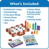 hand2mind Numberblocks Sheep Farm MathLink Cubes Activity Set, Preschool Learning Activities, Farm Playset, Counting Blocks, Number Toys, Kids Educational Toys, Math Manipulatives for Preschoolers